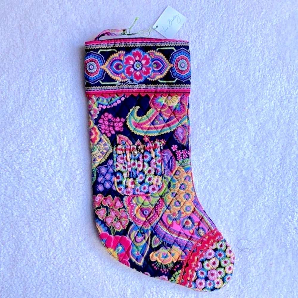 Vera Bradley Stocking “Symphony in Hue” - NWT